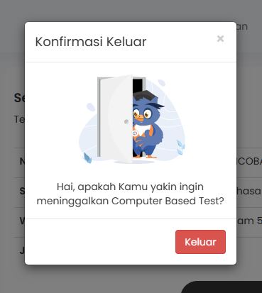 Konfirmasi Logout